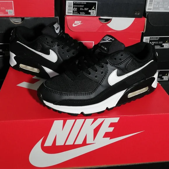 NIKE AIR MAX 90S ESSENTIAL WOMEN US SIZE 7 SUPER MINT COND "USED ITEM NO - Picture 10 of 10